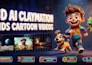 create 3d ai claymation kids cartoon videos